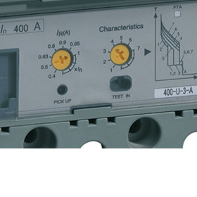 Автоматические выключатели до 1600 A Электронный расцепитель (LSI). Обеспечивает полную селективность и защиту генератора